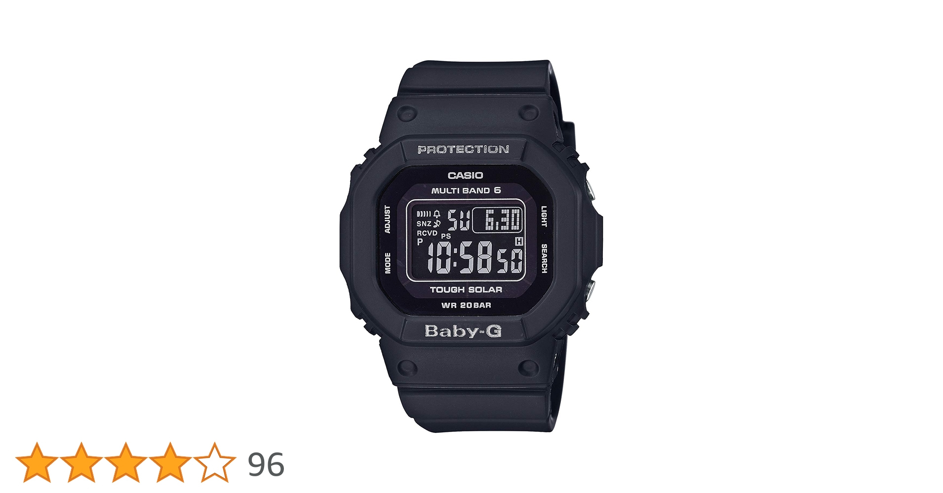 Amazon.co.jp: [カシオ] 腕時計 ベビージー 【国内正規品】電波